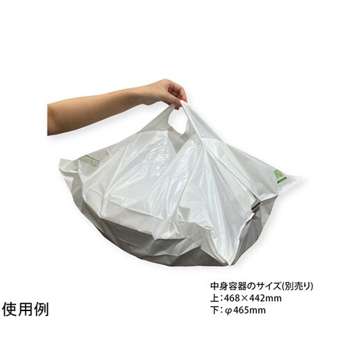 ポリ手提げ ステイブルバッグバイオ25