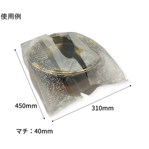 ポリ手提げ ステイブルバッグ かすみ草