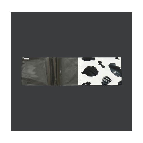 パン袋 ミシン目付OP袋 モーモー柄(黒