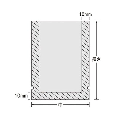 真空袋 ナイロンポリ Kタイプ LLたく