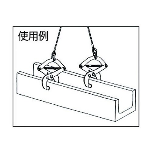PW500 吊クランプPW型 2台