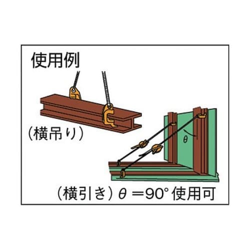 PCA075ねじ式万能型クランプ0.75