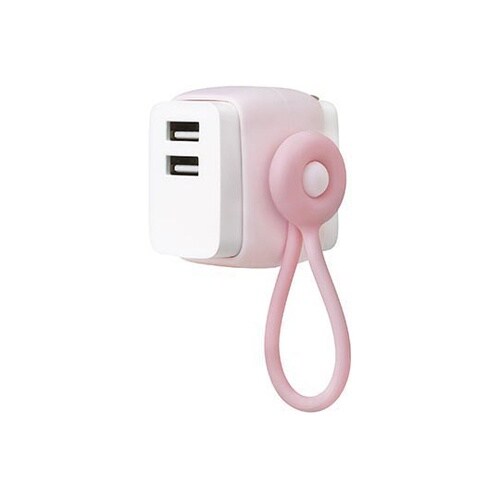 USB充電器 USB−A ケーブルリング