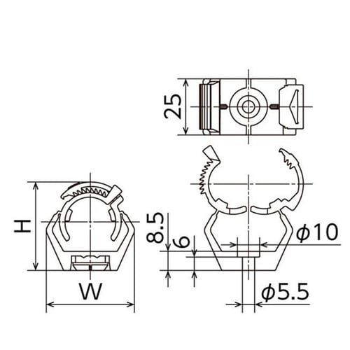 SDL8型 ワンフィットサドル(コルゲー