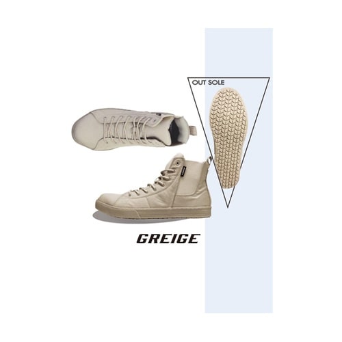 ワークシューズ キャンバスハイカット サ