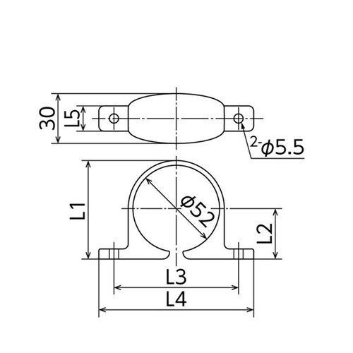 HSDL1型 ヘッダーサドル(10mm保