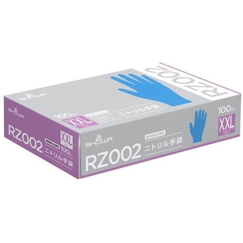 RZ002ニトリル手袋 100枚入 XX