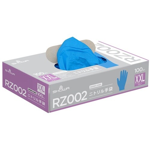 RZ002ニトリル手袋 100枚入 XX