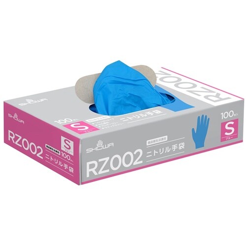 RZ002ニトリル手袋 100枚入 S