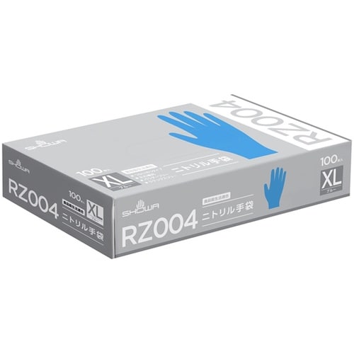 RZ004ニトリル手袋 100枚入 XL
