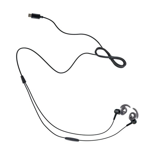 オープンイヤホン タイプC ブラック O