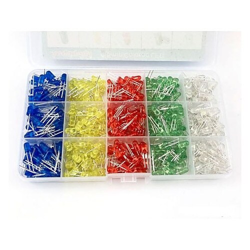 φ5mmLED 赤・緑・青・黄・白 1ケ