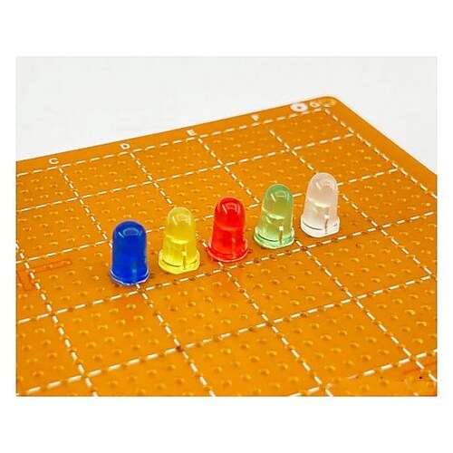 φ5mmLED 赤・緑・青・黄・白 1ケ