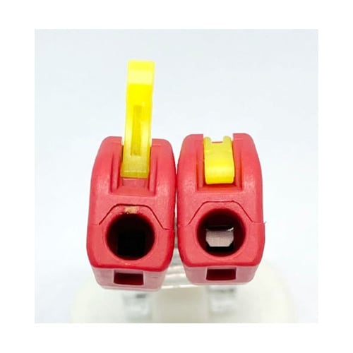 ワンタッチ φ4mmバナナプラグ 赤 5