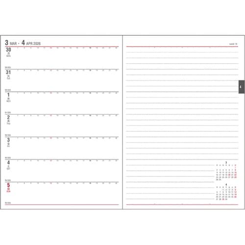 2026 アポイント デスク B6 1W