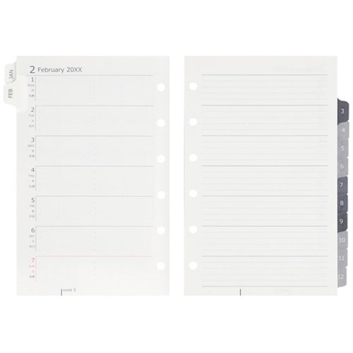 ミニサイズ DP月間+週間2026年 L