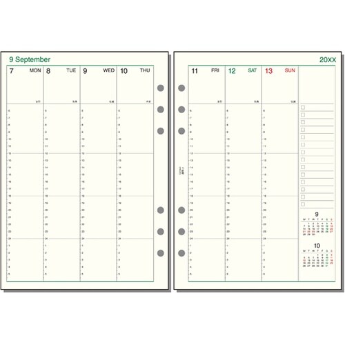 26ダ・ヴィンチ A5週間−4 AR26