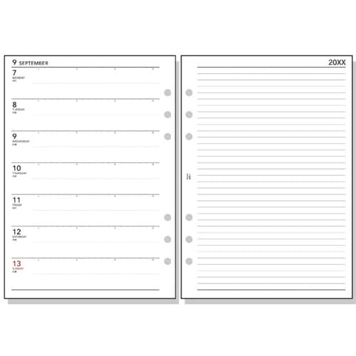 26キーワード A5週間−1 AR265