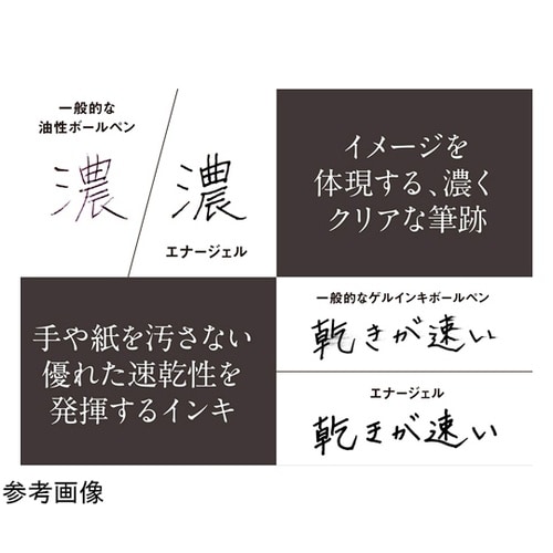 ゲルインキボールペン エナージェル フィ