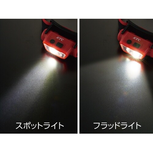 充電式LEDヘッドライト USB Typ