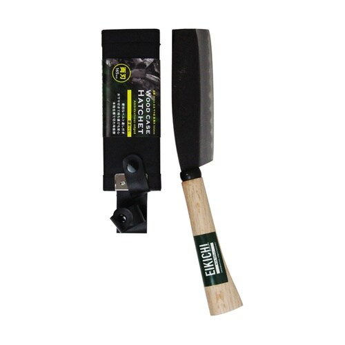 永吉 サヤ鉈 黒 両刃 165mm