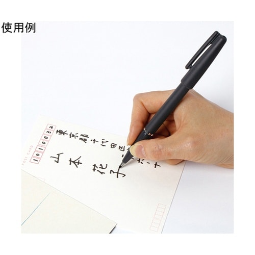 水性ペン はがきサインペン 耐水性 黒