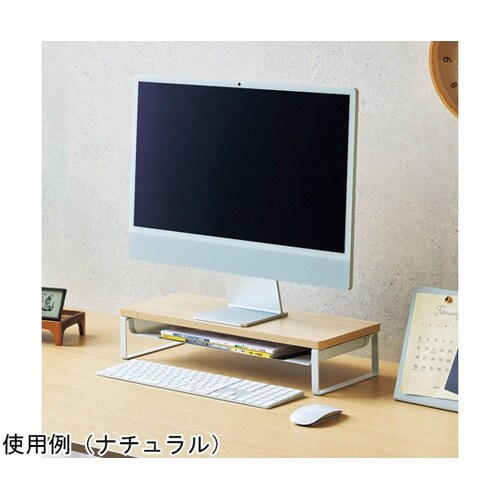 MDF机上台 スリム 500×200 棚