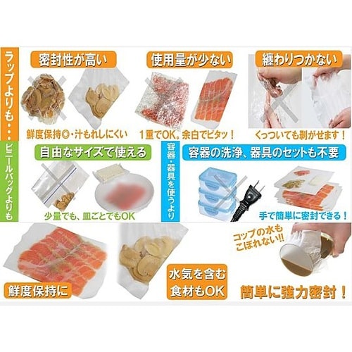 高密着ラップ グラッドプレス&シール 3