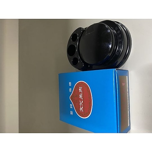 文化朱肉 小判型印立付 BK−2
