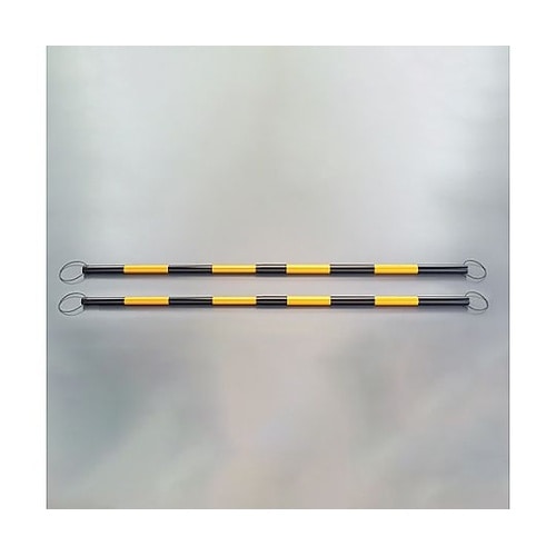 1.0−2.0m 伸縮ガードバー(黄/黒