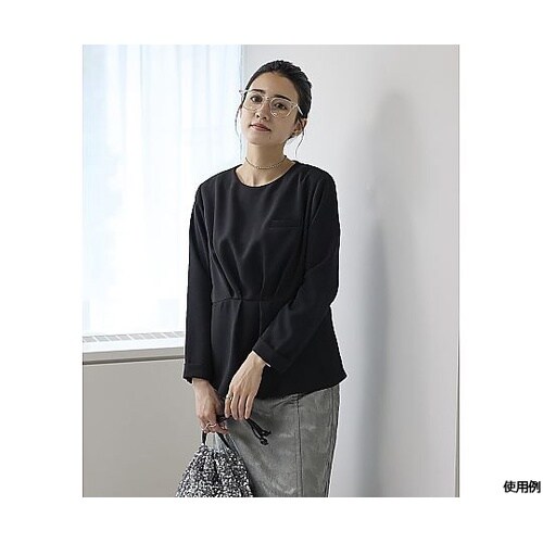 プルオーバー 5G ファインクロス ブラ