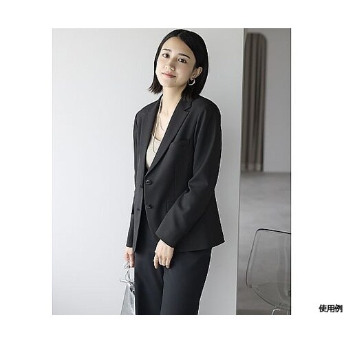 ジャケット 9G メランジツイル ブラッ