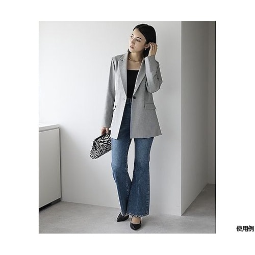 ジャケット 7G メランジドビー グレイ