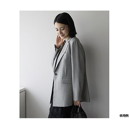 ジャケット 9G メランジドビー グレイ