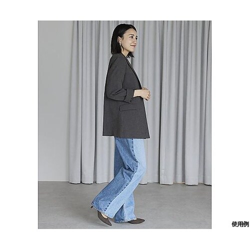 ジャケット 5G メランジドビー ブラウ