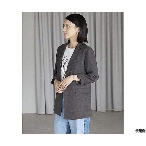 ジャケット 11G メランジドビー ブラ