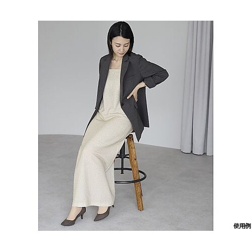 ジャケット 15G メランジドビー ブラ