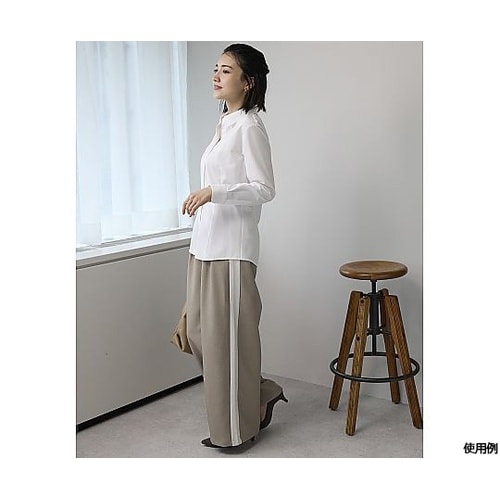 ブラウス 長袖ブラウス 15G シャドー