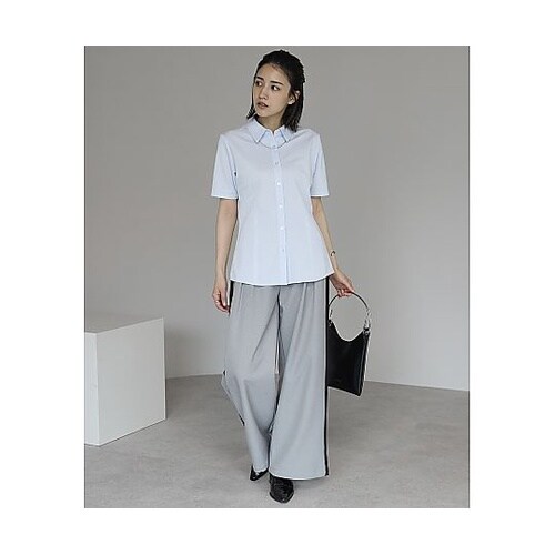 ブラウス 半袖ブラウス 5G シャドース