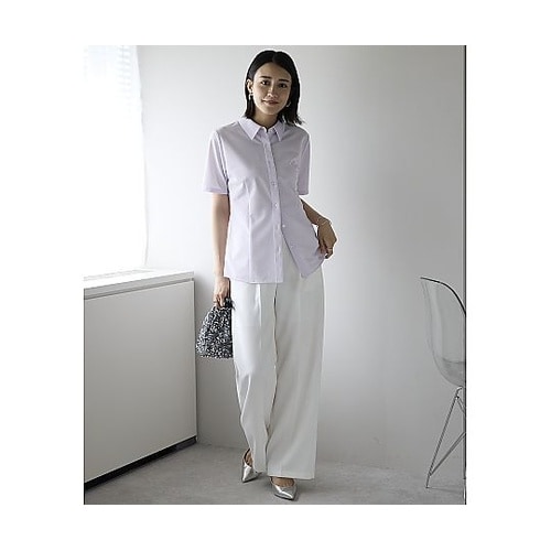 ブラウス 半袖ブラウス 15G シャドー