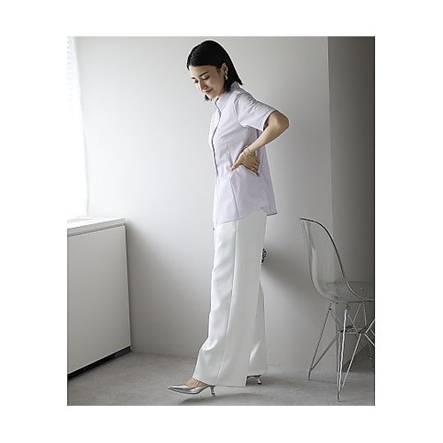 ブラウス 半袖ブラウス 15G シャドー