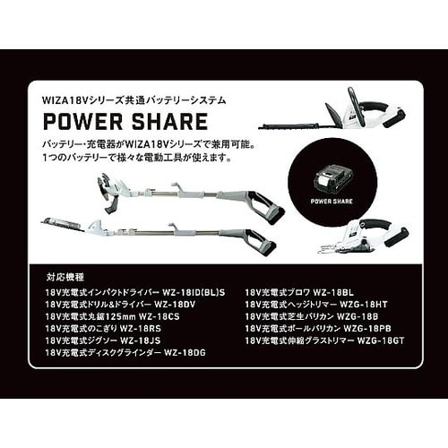 18V充電式ハンディチェ−ンソ−セット