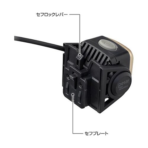 ヘルメット セフメット用ヘッドライトED