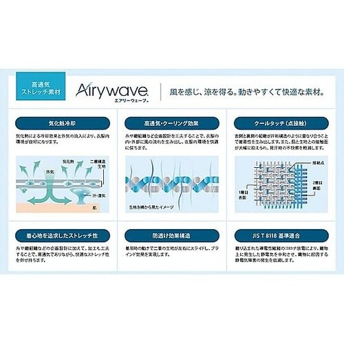 春夏作業服 帯電防止JIS適合 ベルデク
