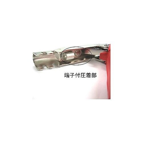 500A 充電用クリップ(赤・黒) EA