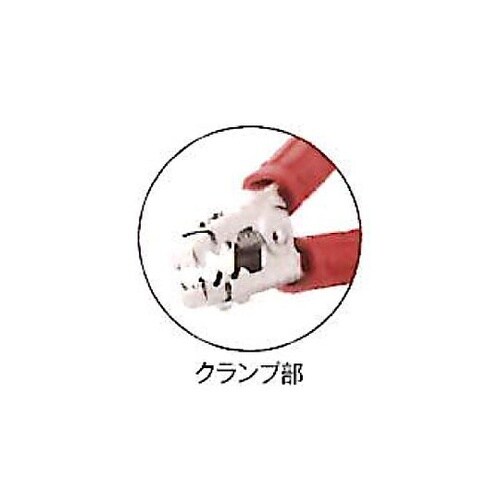 500A 充電用クリップ(赤・黒) EA