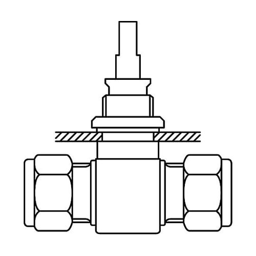 Rc 1/4” ニードルバルブ(ステンレ
