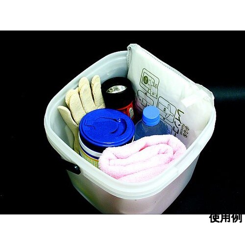 25.0L 角バケツ(ふた付) EA99