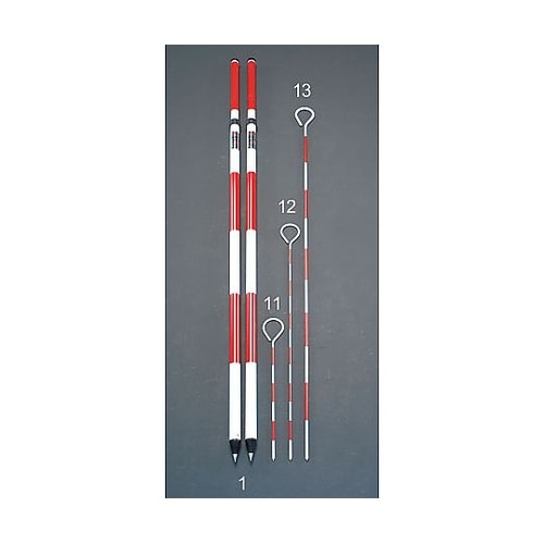 2m/2段 測量用伸縮ポール(2本) E