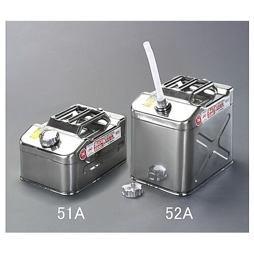 10L ガソリン携行缶(ステンレス製)